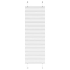 vidaXL Pliss&eacute; rolgordijn 45x150 cm stofbreedte 44,4 cm polyester wit