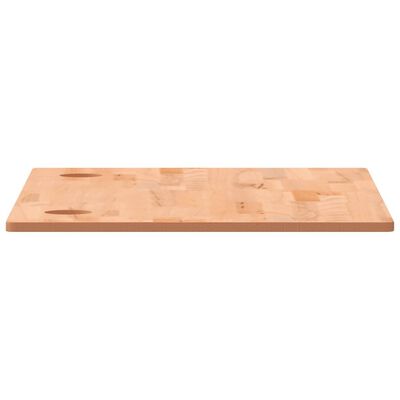 vidaXL Bureaublad 110x60x1,5 cm massief beukenhout