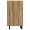 vidaXL Onderkast Riga 30x44,5x81,5 cm bewerkt hout artisanaal eikenkleur