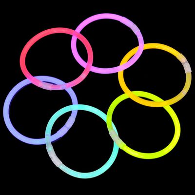 1000 stuks Multi-colour glowsticks breeklichten div. aansluitingen