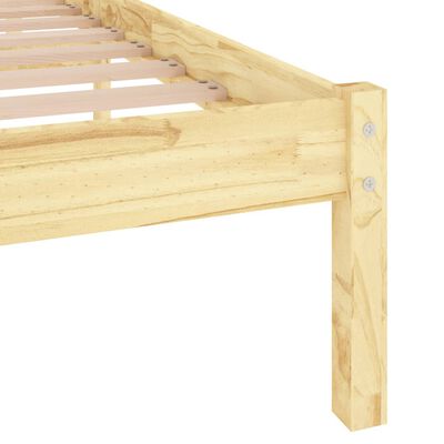 vidaXL Bedframe massief hout 180x200 cm