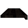 vidaXL Traptreden 16 st 90x25x2 cm massief eikenhout donkerbruin