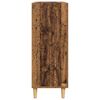 vidaXL Dressoir met lade Oud hout 34 x 69.5 x 90 cm Bewerkt hout