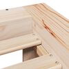 vidaXL Bedframe zonder matras massief grenenhout 90x190 cm