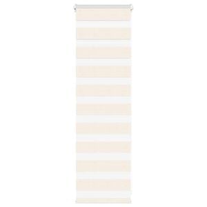 vidaXL Zebra rolgordijn 40x100 cm stofbreedte 35,9 cm marmerbeige