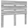 vidaXL Bedframe Grijs Sonoma 120 x 200 cm Massief grenenhout