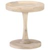vidaXL Bijzettafel &Oslash;40x45 cm massief mangohout