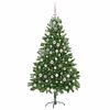 vidaXL Kerstboom met 300 LED met standaard Groen 210 cm PE