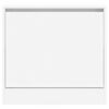vidaXL Schoenenkast 60x21x57 cm bewerkt hout wit