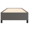 vidaXL Bedframe kunstleer grijs 100x200 cm