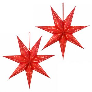 vidaXL Kerstverlichting RAAHE 2 st 10 LED's Warmwit 45 x 6 x 45 cm