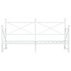 vidaXL Slaapbank met onderschuifbed zonder matras 90x200 cm staal wit