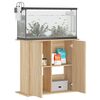 vidaXL Aquariumstandaard Sonoma Eiken 81x36x73 cm Bewerkt Hout