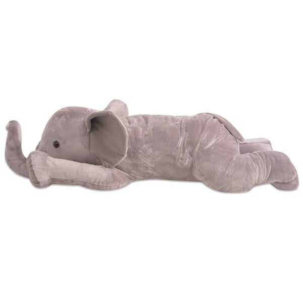 vidaXL Knuffelbeest olifant XXL 120 cm