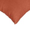 vidaXL Sofa Kussens 2 stuks Rood-oranje 60 x 60 cm Cordstof