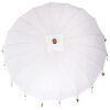 vidaXL Balinese Parasol Cr&egrave;me 220 x 220 x 260 cm