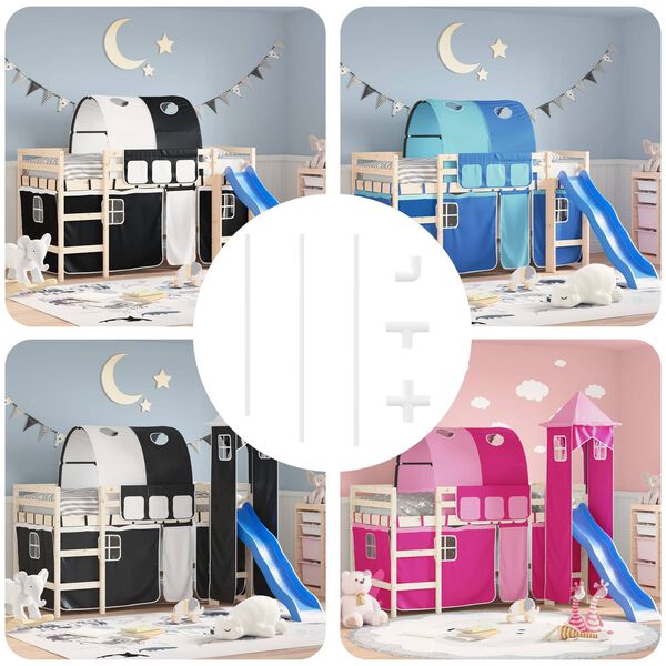 vidaXL PVC Pijp 12 pcs Wit 12,2 x 1,8 x 500 mm PP en PE