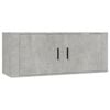 vidaXL Tv-wandmeubel 100x34,5x40 cm betongrijs