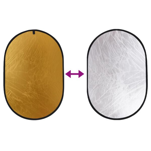 vidaXL Fotostudioset met achtergrond, opnametafel en reflector