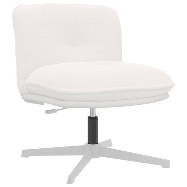 vidaXL Kantoorstoel gascilinder Zwart 239-309 mm IJzer