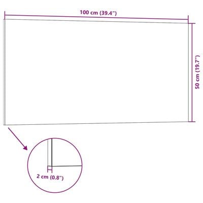 vidaXL Wandpanelen 10 st 3D 100x50 cm EPS bruin