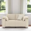 vidaXL Bank Beige 160 x 77 x 82 cm Linnen-mix stof