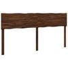 vidaXL Live Edge Hoofdbord ROSTOCK Donkerbruin 200 cm