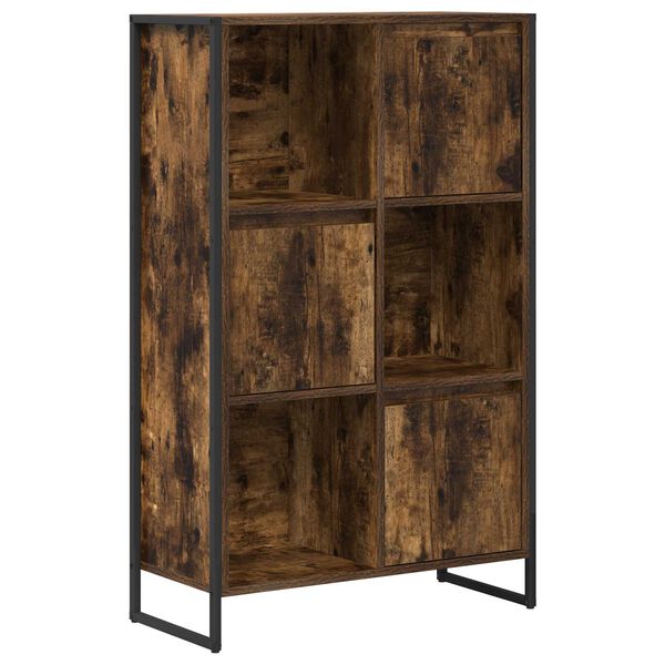 vidaXL Boekenkast Rook Eik 68 x 30 x 108.5 cm Bewerkt hout