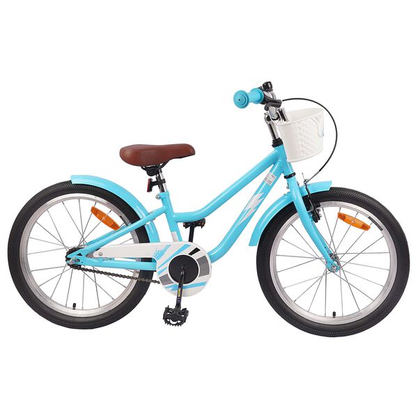 vidaXL Kinderfiets 20 Inch voor 6-11 jaar oud Lichtblauw