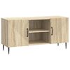 vidaXL TV-kast Sonoma Eiken 102 x 34,5 x 50 cm Bewerkt hout