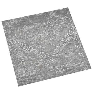 vidaXL Zelfklevende Vloerplanken 30,5 x 30,5 cm 20 pcs PVC Betongrijs
