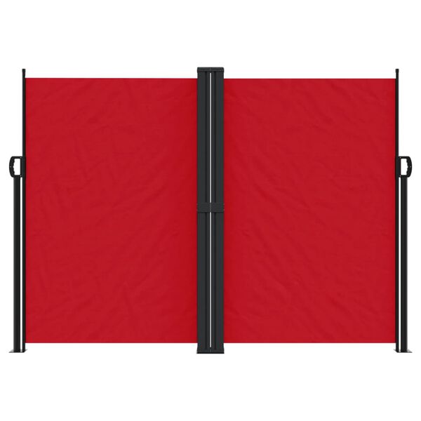 vidaXL Windscherm uittrekbaar 180x600 cm rood