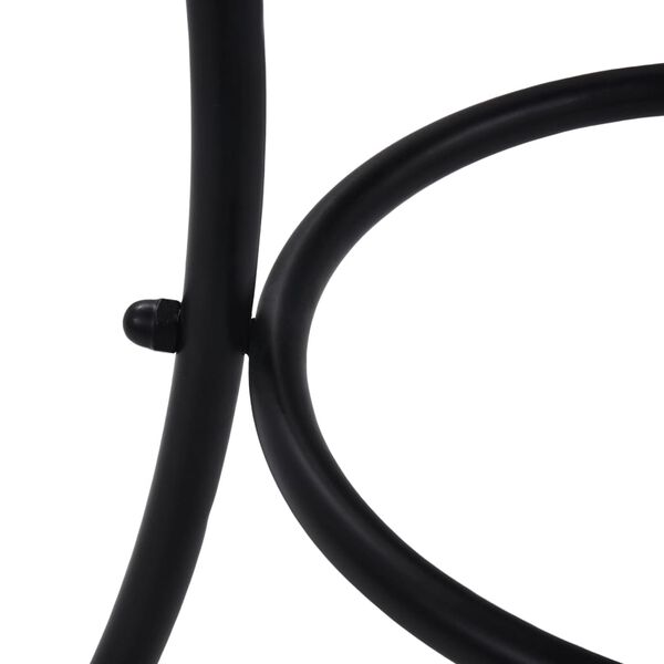 vidaXL Bistrotafel moza&iuml;ek 60 cm keramiek terracottakleurig