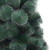 vidaXL Kunstmatige Voorverlichte Kerstboom met Bal Set Groen 120 cm