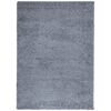 vidaXL Vloerkleed PAMPLONA shaggy hoogpolig modern 240x340 cm blauw