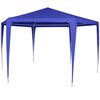 vidaXL Feesttent met 6 zijwanden 2x2 m blauw