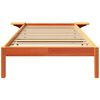 vidaXL Bedframe Wasbruin 80 x 200 cm Massief grenenhout