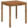 vidaXL Tuindiner tafel Naturel 70 x 68,5 x 75 cm Massief Acaciahout