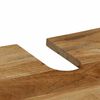 vidaXL Wastafelkast 62x33x58 cm massief mangohout