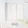 vidaXL Wandspiegel Rechthoekig 50 x 60 cm gehard glas