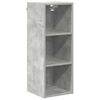 vidaXL Hangkast Beton Grijs 30 x 29,5 x 80 cm Bewerkt hout