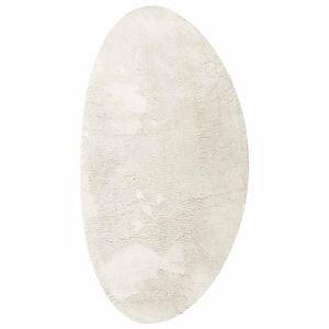 vidaXL Vloerkleden HUARTE Cr&egrave;me 80 x 150 cm Polyester