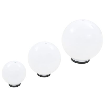 vidaXL LED-bollampen rond 20/30/40 cm 3 st online kopen |