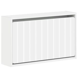 vidaXL Wandgemonteerde Schoenkast ZWOLLE 71 x 17 x 43 cm Bewerkt hout