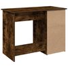 vidaXL Bureau 102x50x75 cm bewerkt hout gerookt eikenkleurig