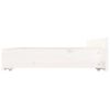 vidaXL Bedframe met lades wit 160x200 cm