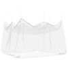 vidaXL Tuin Muggen Net 220 mesh Wit 4 x 4 x 2,5 m Polyester