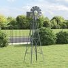 vidaXL Windmolen Grijs 84 x 68 x 245 cm IJzer