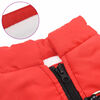 vidaXL Hondenjas Rood L28 Fleece en polyester