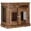 vidaXL Hond Bench Meubel Oud hout 90 x 47,5 x 80 cm Bewerkt hout